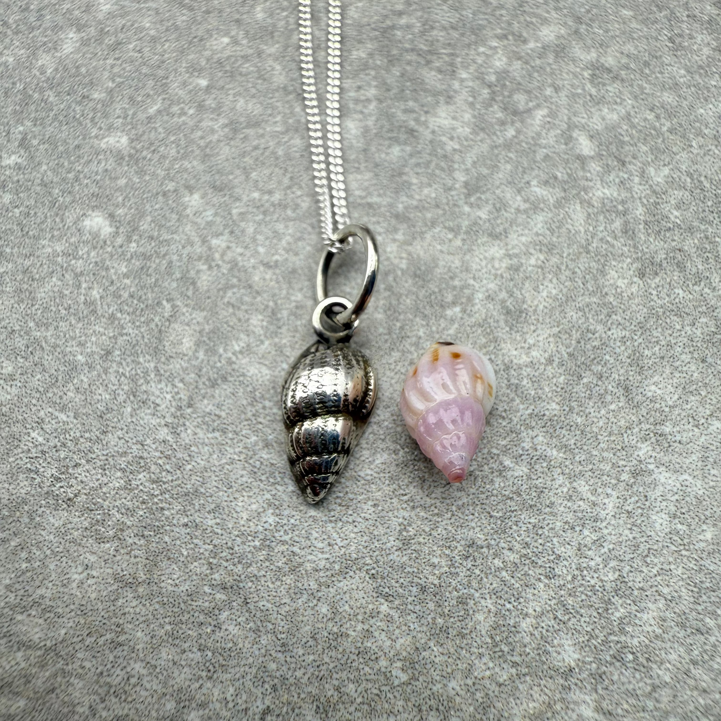 Tiny Sea Shell Pendant