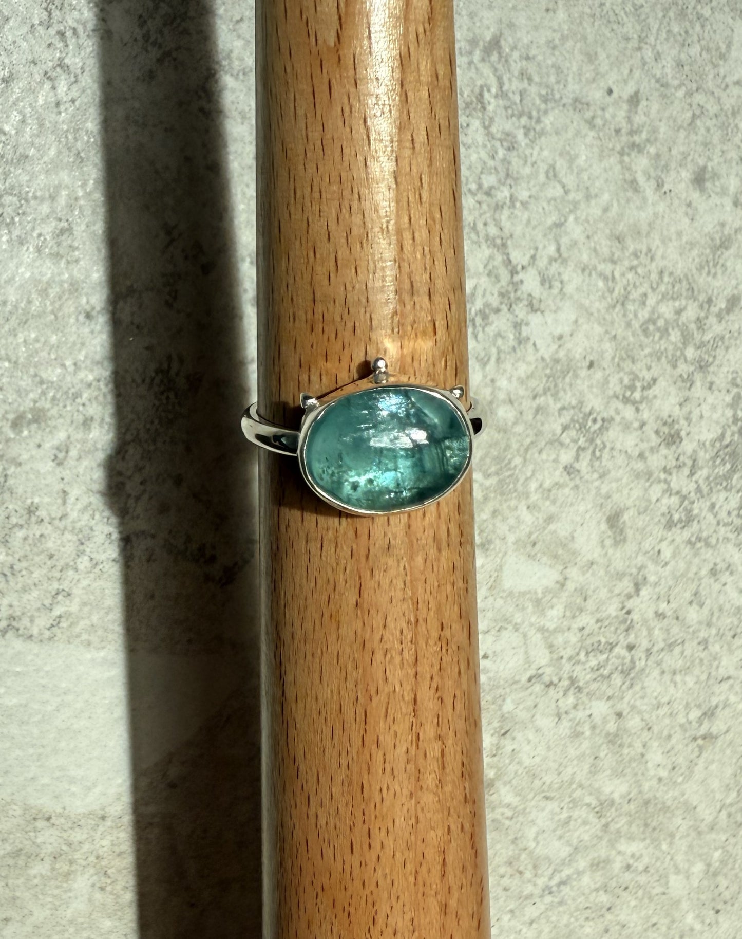 Kyanite Ring. Size P