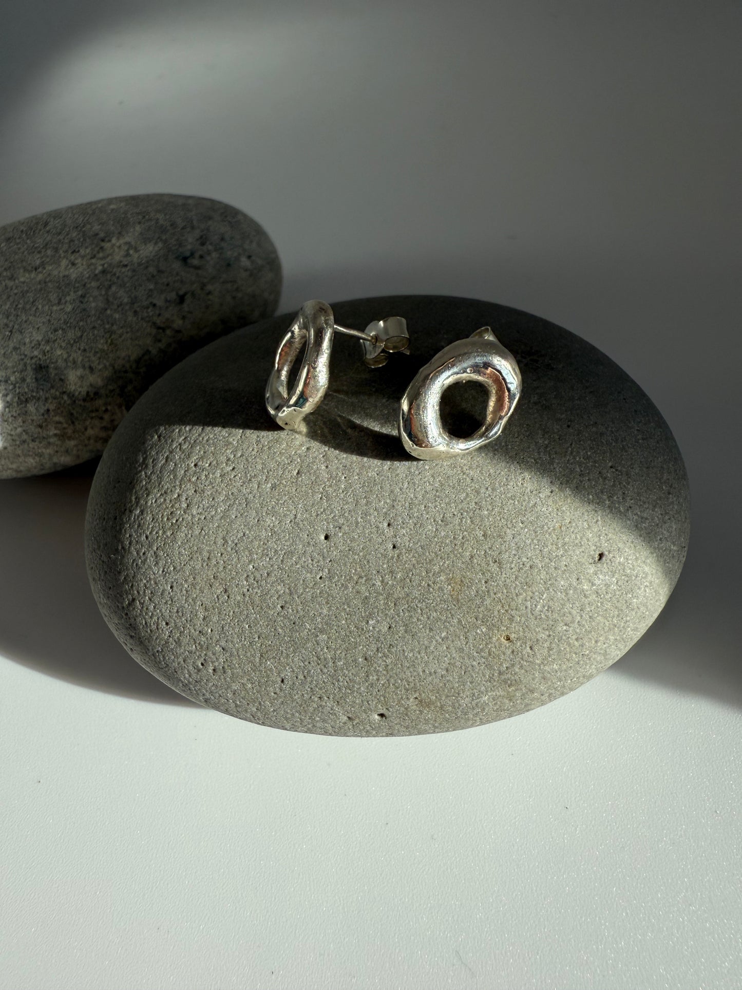 Molten Stud Earrings