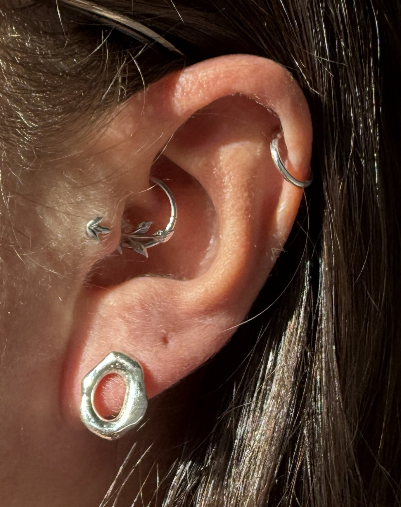 Molten Stud Earrings