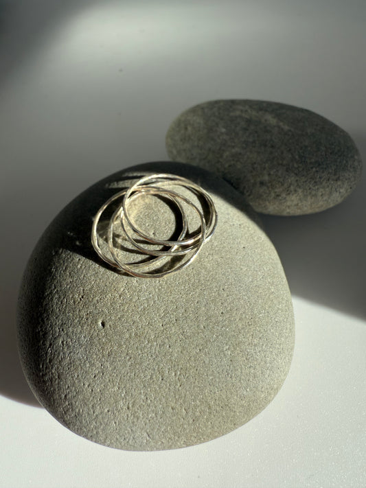 Interlinked Ring- Made to Order