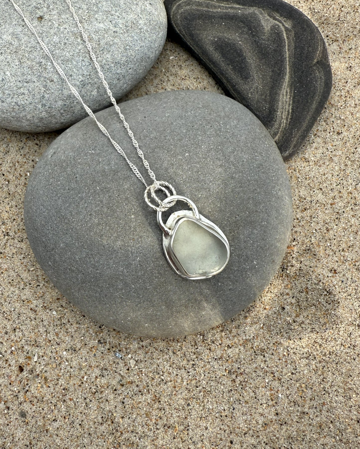 Seaham Sea Glass Pendants (Multiple Available!)