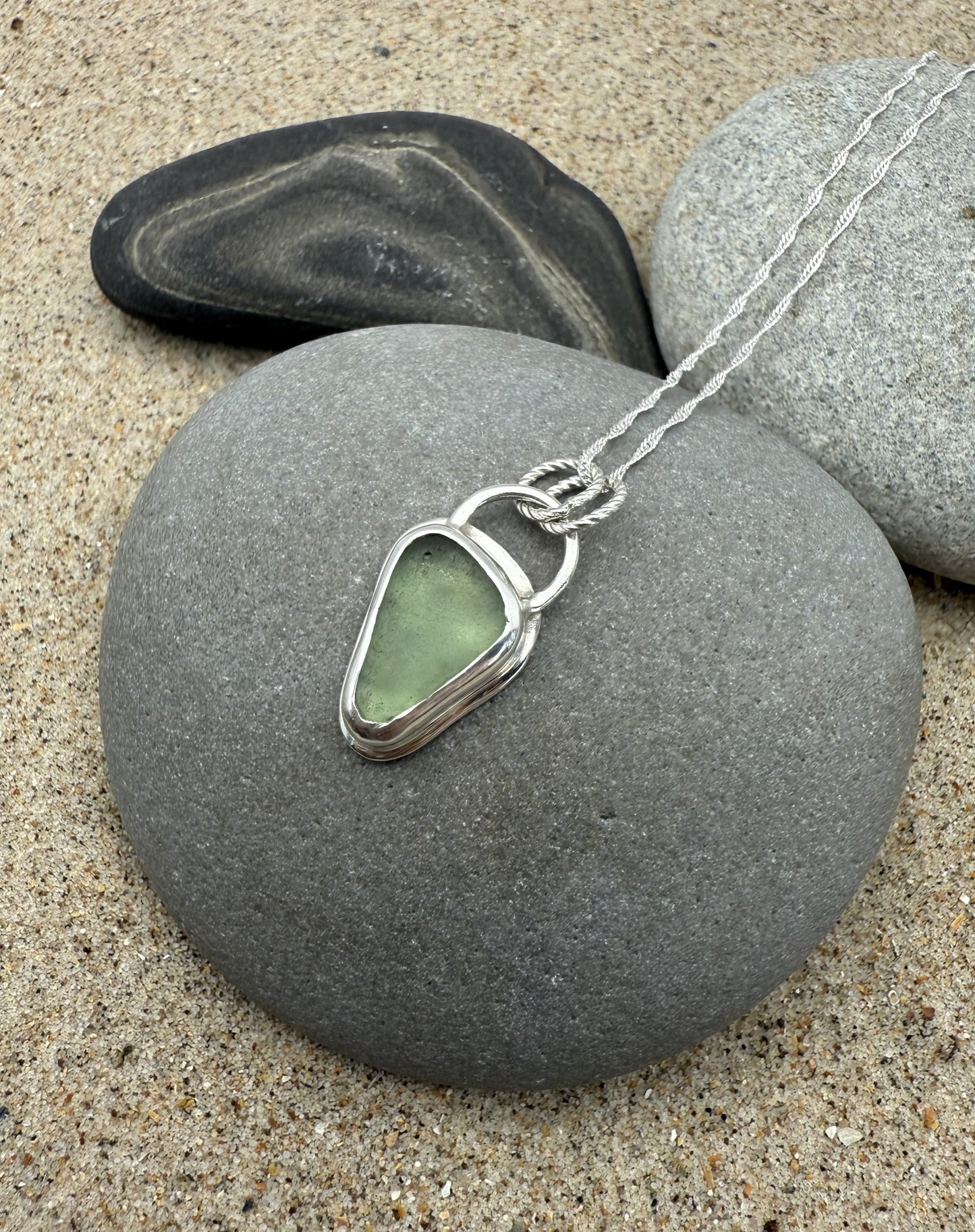 Seaham Sea Glass Pendants (Multiple Available!)