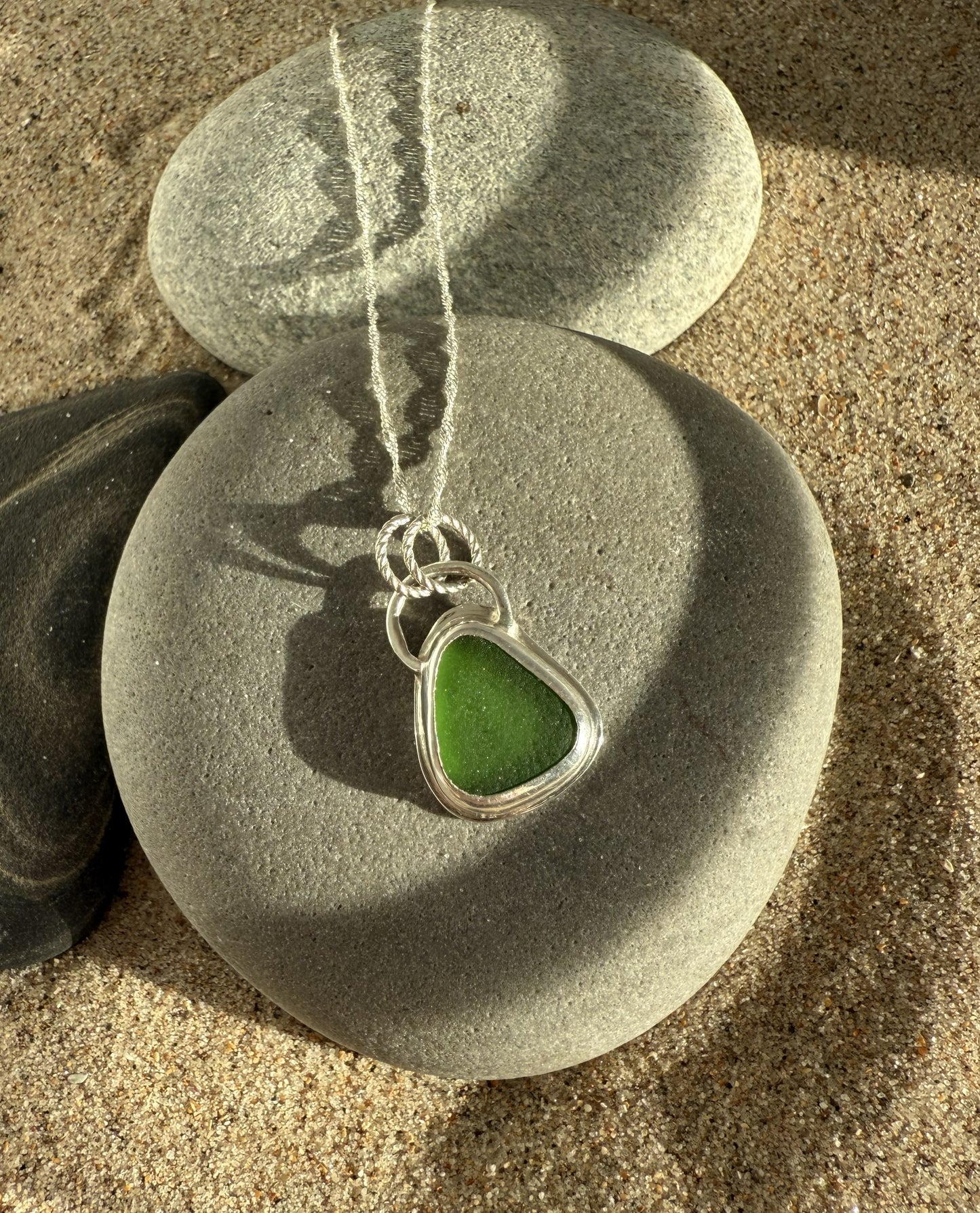 Seaham Sea Glass Pendants (Multiple Available!)