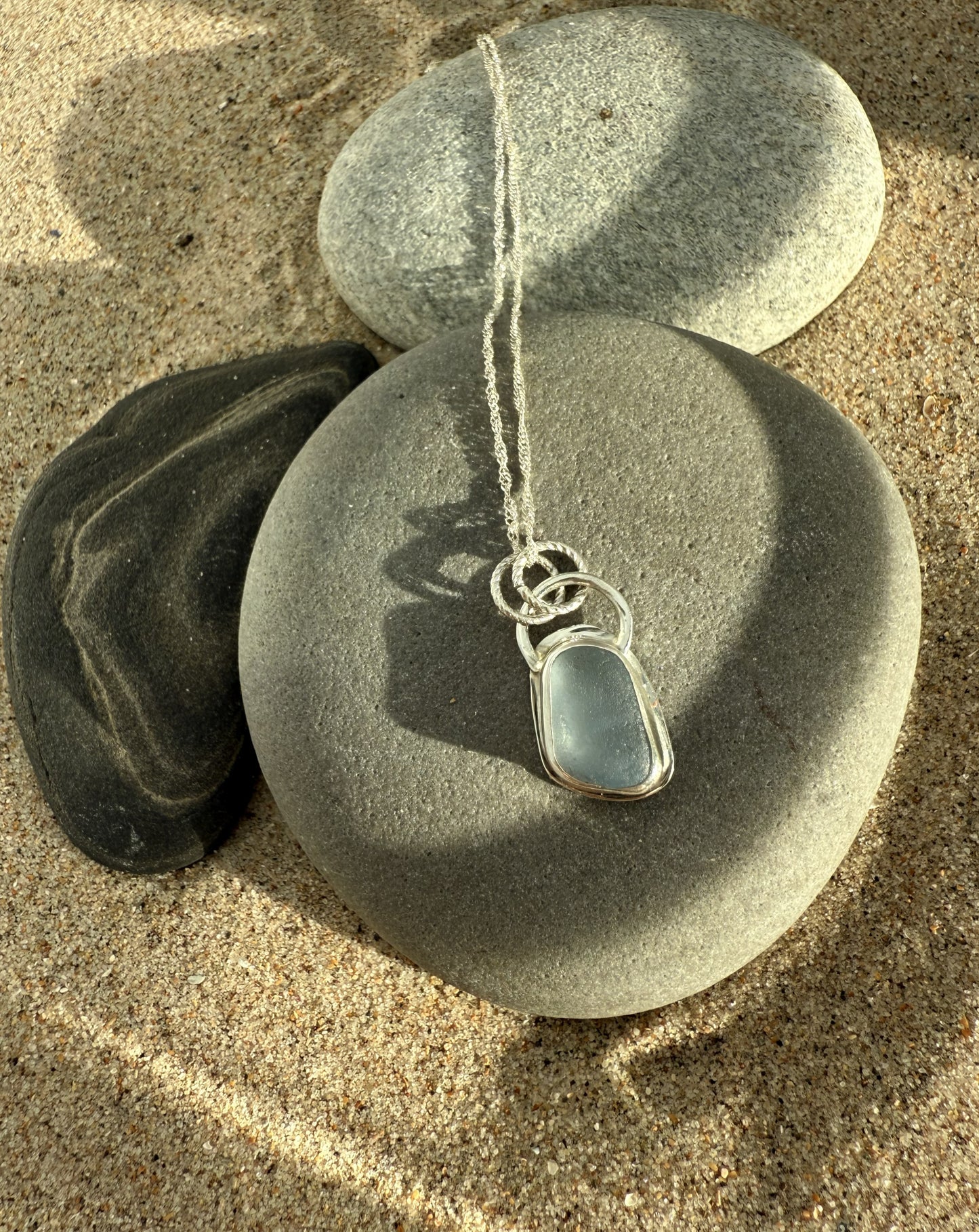 Seaham Sea Glass Pendants (Multiple Available!)