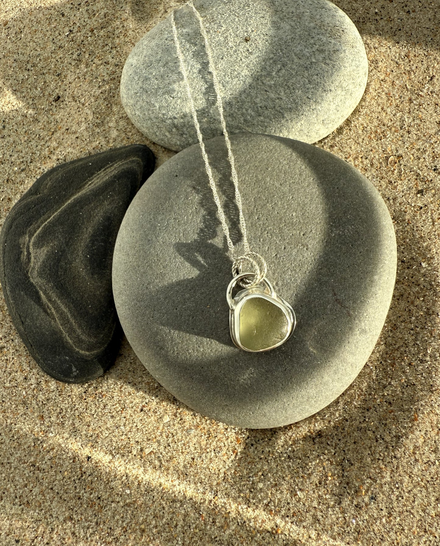 Seaham Sea Glass Pendants (Multiple Available!)