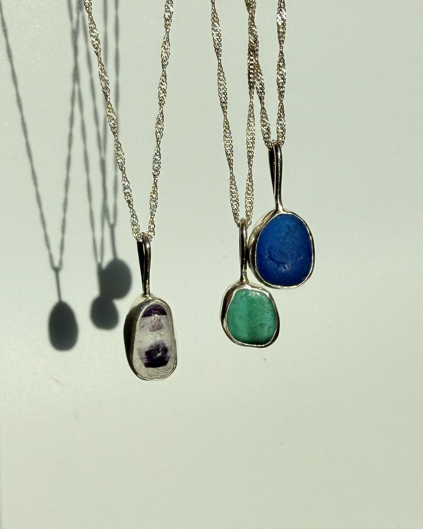 Seaham Sea Glass Pendants (II)