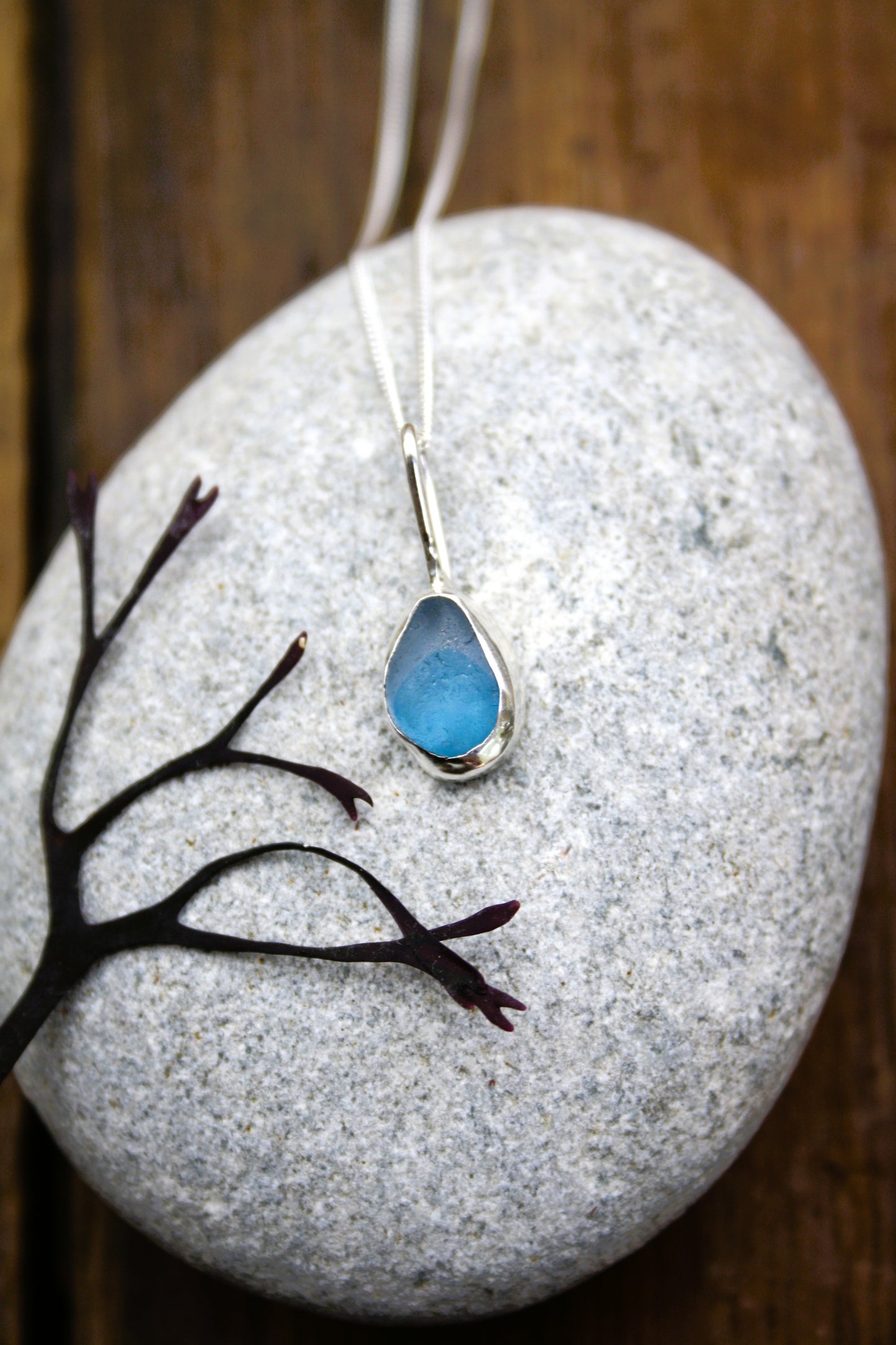 Dainty Sea Glass Necklace
