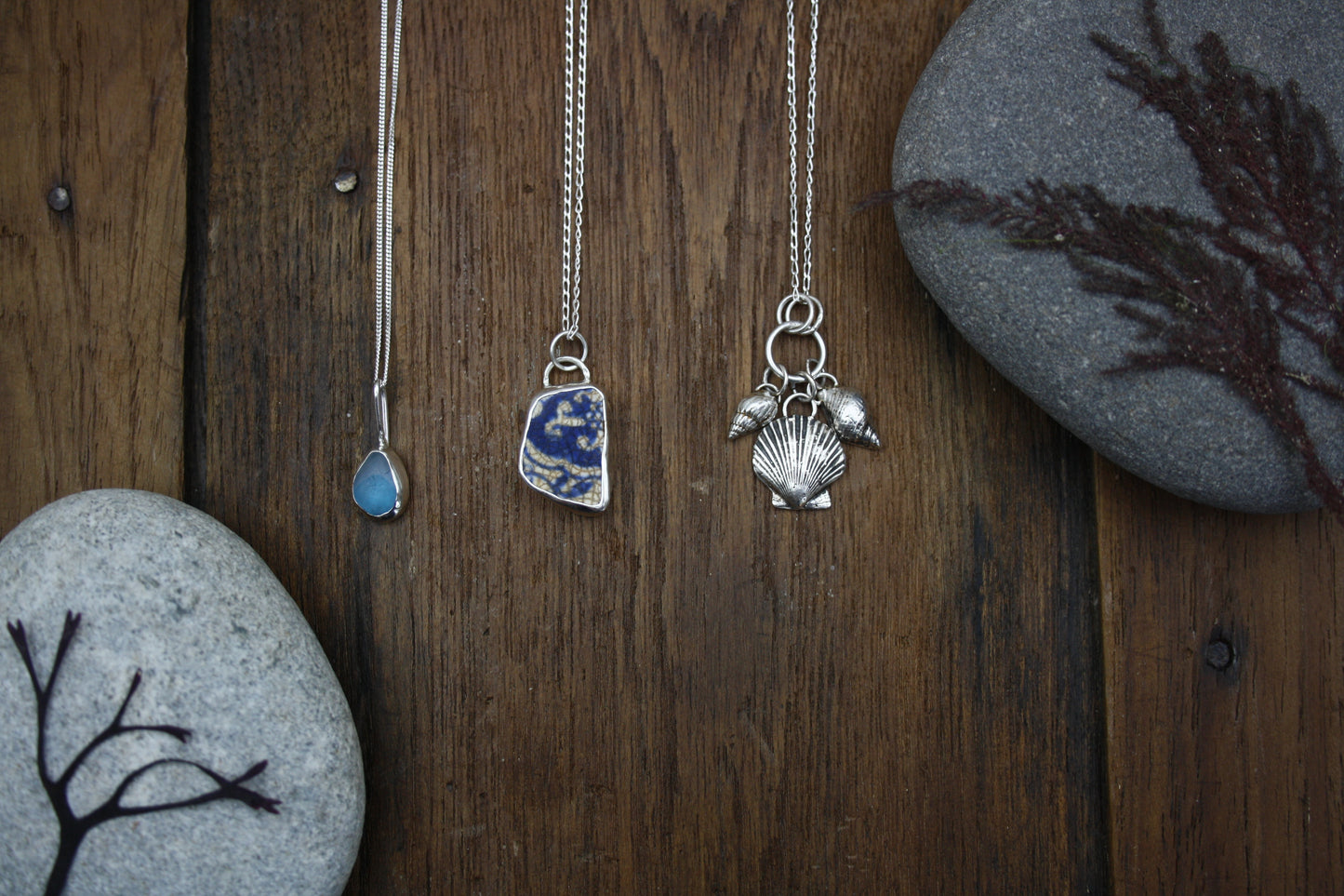 Dainty Sea Glass Necklace