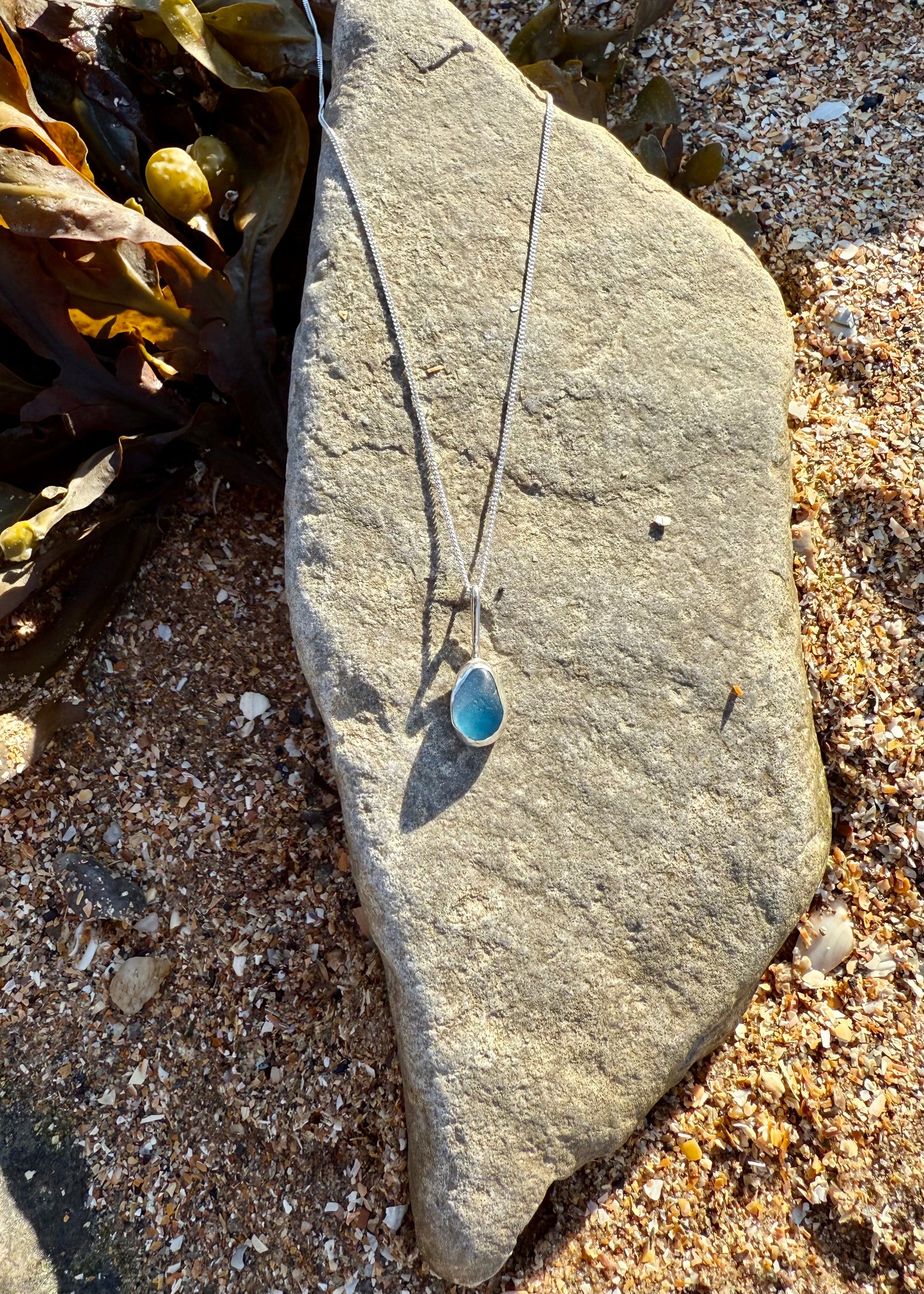 Dainty Sea Glass Necklace
